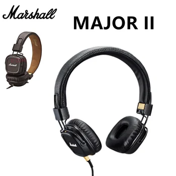 Marshall MAJOR II a vezetékes fülhallgató klasszikus retro fejhallgató mély basszus összecsukható sport játékok fejhallgató a pop-rock zene