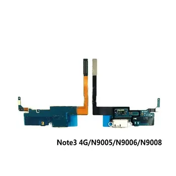 Mikrofon Modul+USB Töltő Port Igazgatóság Flex Kábel, Csatlakozó Alkatrészek Samsung Note3 4G N9005 N9006 N9008/ 3G-N900/ N9008V/S