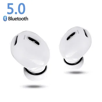 Mini Vezeték Nélküli Bluetooth Fülhallgató V5.0 Sztereó in-ear Fülhallgató Mikrofon Sport Futó Fülhallgató Fülhallgató Huawei Samsung Xiaomi