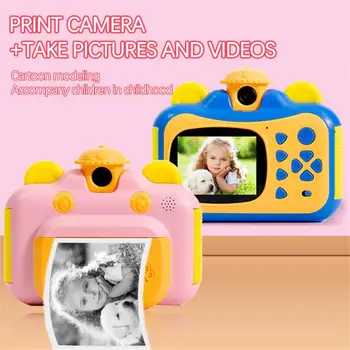 Minibear Gyermekek Fényképezőgép Gyerekeknek Digitális Fényképezőgép Gyerekeknek, 1080P HD Videó Kamera Játék Gyerekeknek, Születésnapi Ajándék lányoknak Fiúknak