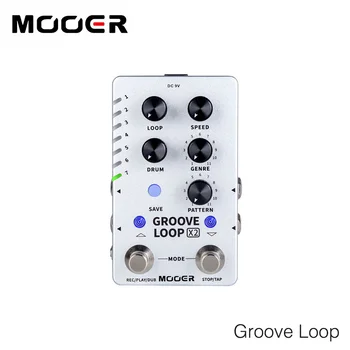 Mooer Groove Hurok X2 Dob A Gép & Looper Effect Pedál