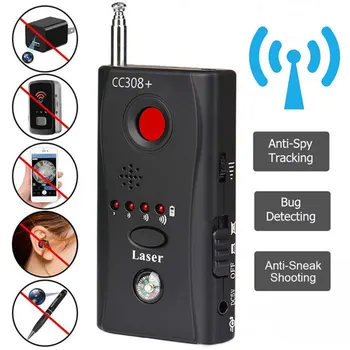 Multi-function Anti-spy Érzékelő Kamera, GSM Hang Bug Kereső GPS Jel Lencse Tracker Érzékeli, Vezeték nélküli Kamera Lencséje Készülék Kereső