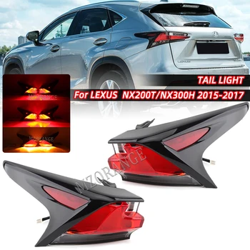 MZORANG LED-es Hátsó hátsó Lámpa Lexus NX 200t NX 300h 2015 2016 2017 indexet Vezetek Fék Lámpa féklámpa autó termékek