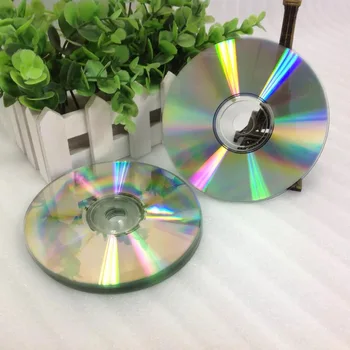 Nagykereskedelmi 5 Lemezek Ezüst Vissza Nyomtatható Felület 700 MB 52x CD-R Lemezek