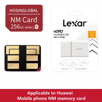 NM kártya 128/256 gb-os nano memóriakártya Huawei Mate40 Mate30 haver 20X Pro P20 P30 P40 Pro series NM/SD/USB/C-Típusú Lexar kártya olvasó