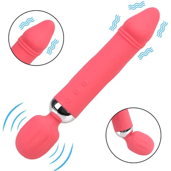 Női Maszturbáció Dupla Vibrátor Szex Játékok a Nők Klitorisz Stimulátor 12 Módban G-pont Vibrátor AV Stick Vibrátor Szex Termék
