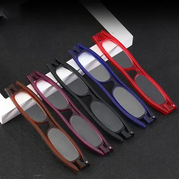 Olvasó Szemüveg 360 Fokos Forgatható Összecsukható Férfi Női Unisex Presbyopic Szemüveg Összecsukható Szemüveg, Nagyító Ajándék A Szülőknek