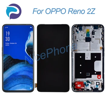 OPPO Reno 2Z LCD Képernyő + Touch Digitalizáló Kijelző 2340*1080 PCKM70, PCKT00, PCKM00, CPH1945, CPH1951, PCKM80 Reno 2Z LCD-Képernyő