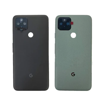 Pixel5 hátlapot A Google Pixel 5 6inch Ház Hátsó Ajtó Telefon Javítás az Esetben Cserélje ki az Akkumulátort + Kamera Üveg