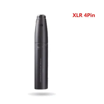 Professzionális XLR Mini 4 tűs Feale, hogy 3Pin Férfi XLR Fantom Tápellátás Csatlakozó Shure & Más XLR - 4 tűs Mini Mixer Hangszóró Teljesítmény