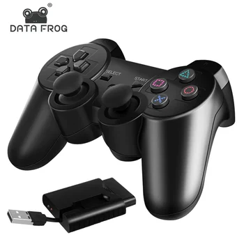 Retro videojáték-konzol játékos kézi játék port 2.4 G Wireless Játékvezérlő PS2/PS3 Távoli Gamepad Android