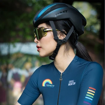 RÉSZLET a Kerékpáros Út MTB Kerékpár Kalap Pneumatikus Intergrally-Öntött Szél Személyiség Légáteresztő, Kényelmes Kerékpár Sisak Férfiak Nők