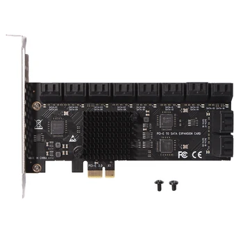 SA3112J PCIE Adapter 20-port, PCI-Express X1, hogy a SATA 3.0 Vezérlő bővítőkártya 6Gbps Felület Arány bővítőkártya