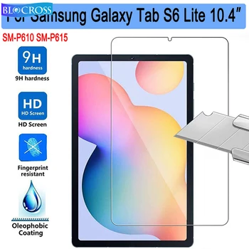 Samsung Galaxy Tab S6 Lite 10.4 SM-P610 SM-P615 képernyővédő fólia Samsung P610 P615 10.4 hüvelyk 2020 Edzett Üveg-es évekbeli film