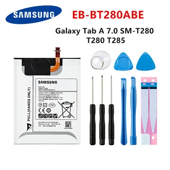 SAMSUNG Orginal Tabletta EB-BT280ABE 4000mAh Akkumulátor Samsung Galaxy Tab EGY 7.0 SM-T280 T280 T285 Tabletta Akkumulátor +Eszközök