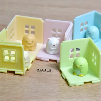Sarok Lény Gashapon Játékok 5 Típus Aranyos Rajzfilm Figura Miniatűr Jelenet Modell Asztali Dísz Játékok, A Gyermekek Ajándékok
