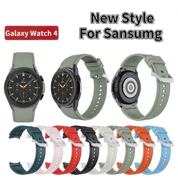 Smartwatch Zenekar Samsung Galaxy Óra 4 Klasszikus 46mm 42mm Sport Szilikon Karkötő Galaxy Óra 4 44mm 40mm Zenekar Csere