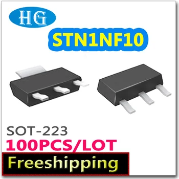 smd STN1NF10 100 1000PCS SOT223 N-csatornás 100V 1A pdf-be mosfet
