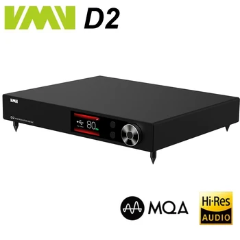 SMSL VMV D2 High-Res Kiemelt USB DAC AK4499 Támogatás MQA Teljes Dekódolás DSD512 32Bit/768kHz XU216 Bluetooth5.0