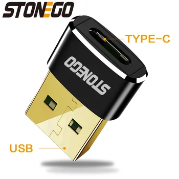 STONEGO USB-USB C Típusú OTG Adapter USB-C Átalakító c-Típusú Adapter Samsung S20 Xiaomi Mi 9t Szuper 7 6 tonna USB OTG-Csatlakozó