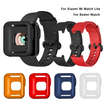 Szilikon Szíj, a Xiaomi Mi Watch Lite Globális Verzió Smart Óra burkolata Lökhárító Redmi óraszíj Karkötő Karkötő