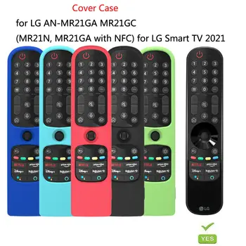 Színes Szilikon Borító LG MR21GA MR21N MR21GC Távirányító Fedelét, Az LG OLED TV-Magic Remote MR21GA