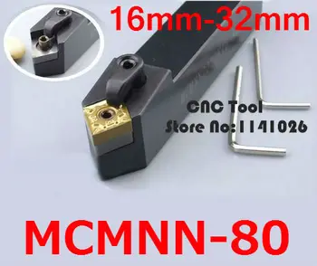 Szög 50 MCMNN1616H12 MCMNN2020K12 MCMNN2525M12 MCMNN3232P12 MCMNN3232P16 MCMNN2525M16 a Jobb/Bal oldali CNC Esztergálás eszközök