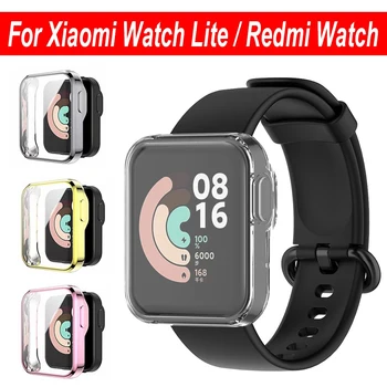 Ultra Vékony Képernyővédő Fólia Esetben A Xiaomi Mi Watch Lite, 3 Csomag Teljes Védő Burkolata Redmi Óra 2 Smartwatch Zenekarok