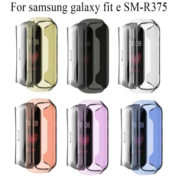 Ultra-Vékony TPU védőtok Samsung Galaxy Fit e SM-R375 Okos Karszalag Heveder Karcolás Bizonyíték Teljes Védelmet Shell Cover