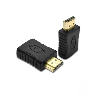 Univerzális, HDMI-kompatibilis HDMI-kompatibilis Adapter 180 Fokos Férfi-Nő, HDMI-kompatibilis Csatlakozók Megtestesülése Átalakító
