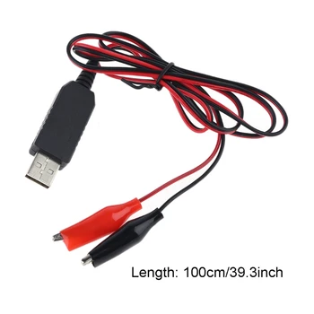 USB 5V 1,2 V-os 2,4 V 3.6 4.8 V V tápfeszültség Megszüntetése Vezetéket Cserélje ki az 1-4db 1.2 V Ni-MH AA NiCd AAA Újratölthető Akkumulátor