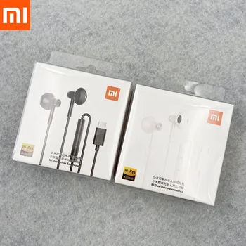 USB-C Fülhallgató A Xiaomi Mi 11 10 Pro 10T Lite 9S C Típusú Jack Hibrid DC Seo In-Ear Fülhallgató Mikrofon Vezeték Ellenőrzés Redmi K40 Pro