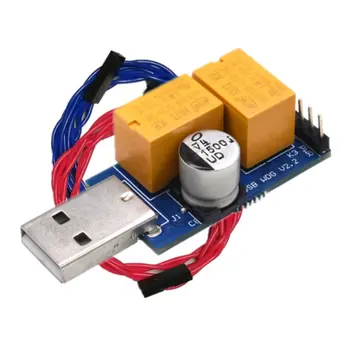 USB Dual Watchdog Relé Számítógép Automatikus Újraindítása Kék Képernyő a Bányászati Játék Szerver BTC Bányász Játék Monitoringing PC Asztali