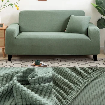 vastag kanapé protector Jacquard szilárd nyomtatott kanapé kiterjed a nappaliban a kanapén fedezze sarok kanapé slipcover L alakú