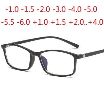 Vékony Keret Rövidlátás Szemüveg Kék Bevont -1.0 -1.5 -2.0 -2.5 -3.0 -Hogy-6.0 Olvasás +100 +150 +200 +250 +300 +350 +400