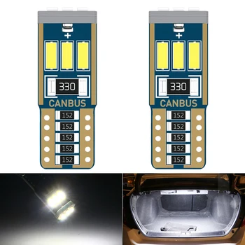 W5W LED T10 Canbus Izzók Autó Dióda Lámpa Környezeti Belső Fény Autóipari termékek BMW-Mercedes-Audi Ford-Honda Toyota