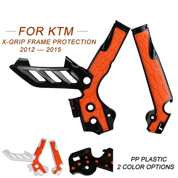 X-Grip Keret Védelem Őr Fedezni KTM SX-SXF EXC EXC-F EXCF 125 200 250 300 350 380 450 500 520 Dirt Bike Motoros MX