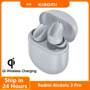 Xiaomi Redmi Airdots 3 Pro Fülhallgató TWS Fülhallgató ANC IPX4 Bluetooth Headset Qi Vezeték nélküli Töltés Redmi Rügyek 3 Pro Fejhallgató