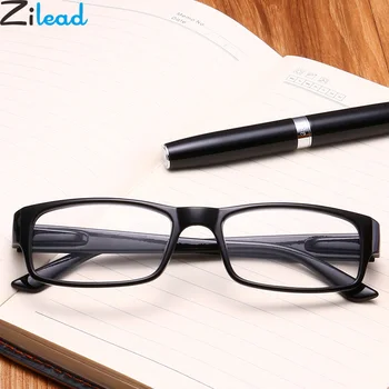 Zilead Klasszikus Fekete Keret Olvasó Szemüveg Női&Férfi Tavaszi LegPresbyopic Eyewear1.0+1.25+1.5+1.75+2.0+2.25+2.5+2.75+3.0+3.5+4.0