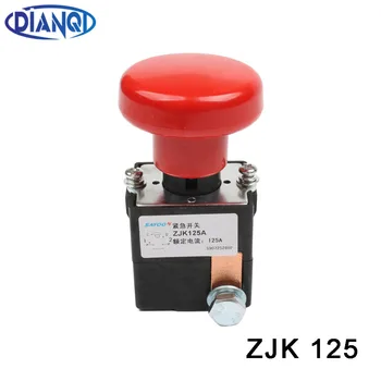 ZJK125 ( ED125 ) Sürgősségi leválasztása kapcsoló nyomógomb kapcsoló 125A 80V DC autó autó jármű