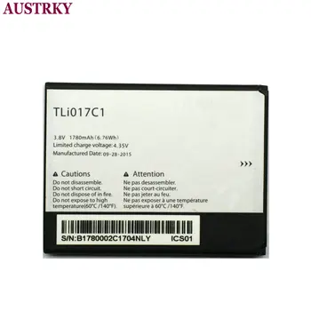 Új 1780mAh TLi017C1 Akkumulátor Alcatel One Touch PIXI 3 4.5