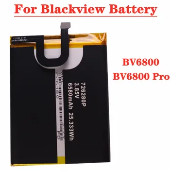 ÚJ BV6800 Akkumulátor Blackview BV6800 Pro IP68 Vízálló MT6750T Telefon Akkumulátor Kiváló Minőségű 6580mAh + nyomon Követési Számot
