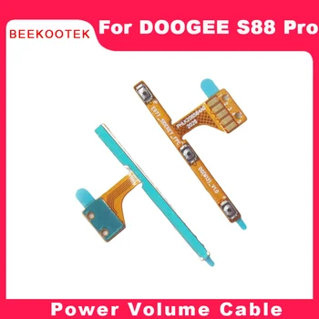Új DOOGEE S88 proParts Power Off Gomb+Hangerő-szabályozó Gombot Oldalon Flex Kábel FPC A DOOGEE S88 Pro mobiltelefon Javítás, Tartozékok