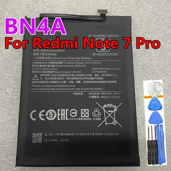 Új, Eredeti, Minőségi 4000mAh BN4A Akkumulátor Xiaomi Redmi Note7 Megjegyzés 7 Pro M1901F7C Akkumulátorok