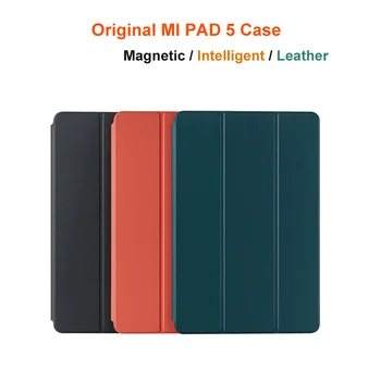ÚJ, Eredeti Xiaomi MiPad 5 Pro / Pad5 Smart Case MI PAD 5 Ultra vékony tablet bőr flip Shell Cover Üveg Mágneses Adszorpciós