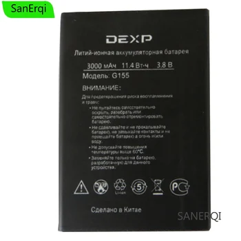 Új Kiskereskedelmi Dexp Ixion g155 Akkumulátor Okostelefon/Smart 3000mAh Mobiltelefon Magas Minőség