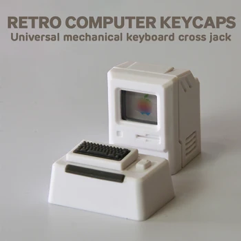új personalizados keycaps mechanikus billentyűzet Klasszikus retro aranyos átlátszó keycaps Mágneses öltöny