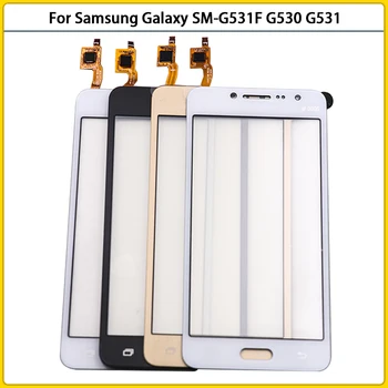 Új Samsung Galaxy Grand Miniszterelnök G531F SM-G531F G530H G530 G531 Érintőképernyős Panel Digitalizáló Érzékelő LCD Első Érintés Üveg Lencse