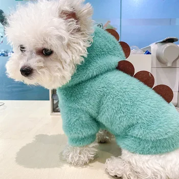 Új Téli Kutya Jelmez Repülni Sárkány Halloween Kabát Kutyáknak Meleg Kiskutya Teddy Macska Ruha