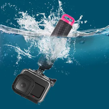 Úszó Markolat Szállító Kézi Kamera Kis Elemek GoPro Hero 9 Úszó Kezelő Akció Kamera Kellékek